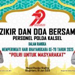 PANITIA DZIKIR & DOA BERSAMA POLDA KALSEL